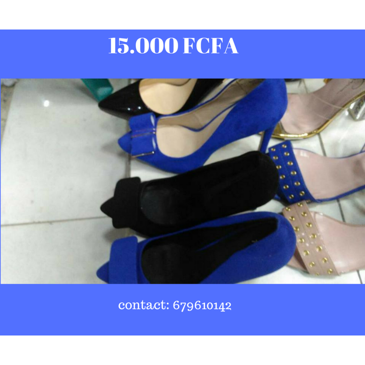 Acheter et Commander Chaussure dame à vendre au Cameroun Douala