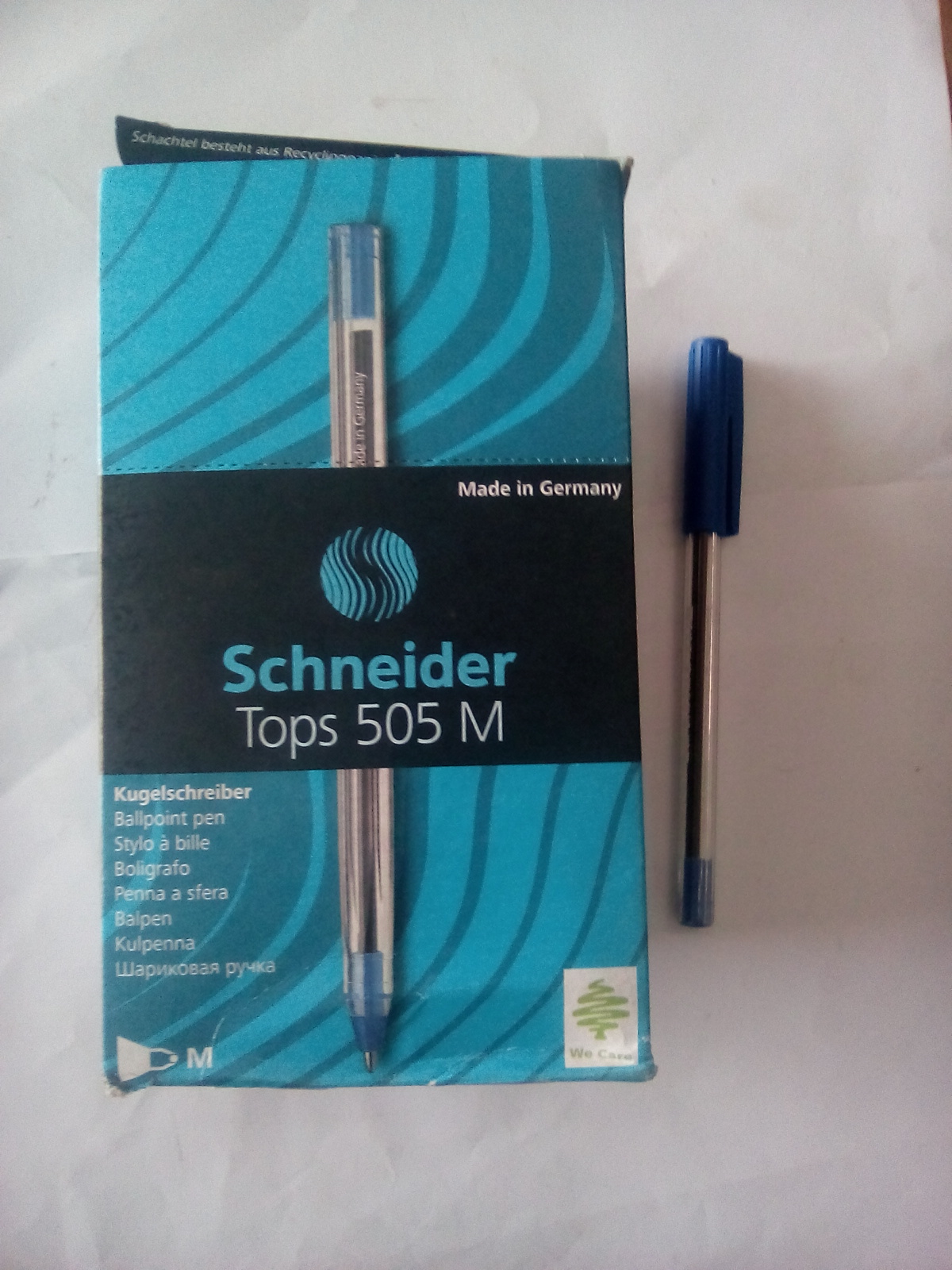 Schneider Stylo bille Tops 505 M bleu