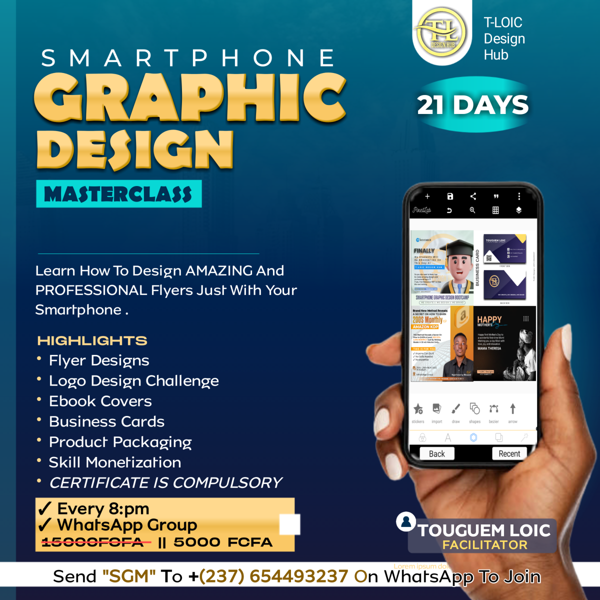 Smartphone Graphics Design Course Acheter et Commander SMARTPHONE GRAPHIC DESIGN COMPLETE COURSE à vendre ...