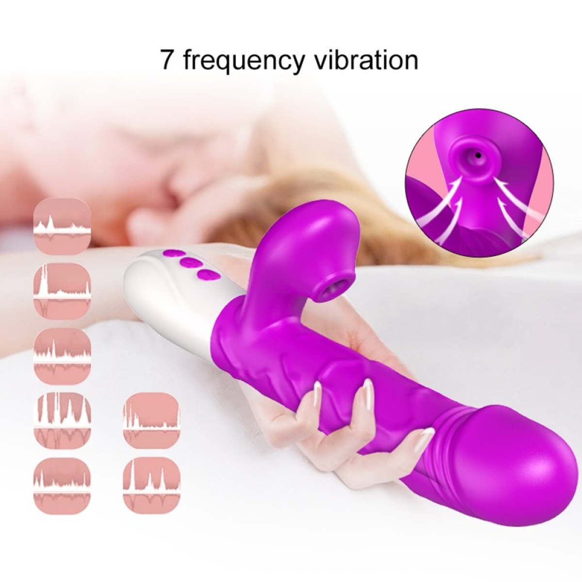 vibromasseur acheter Vibromasseur vibro puissant gode de luxe masseur clitoridien feather violet  Love And Vibes